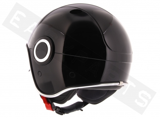 Helmet VESPA VJ1 with Small Smoke Visor Black 94